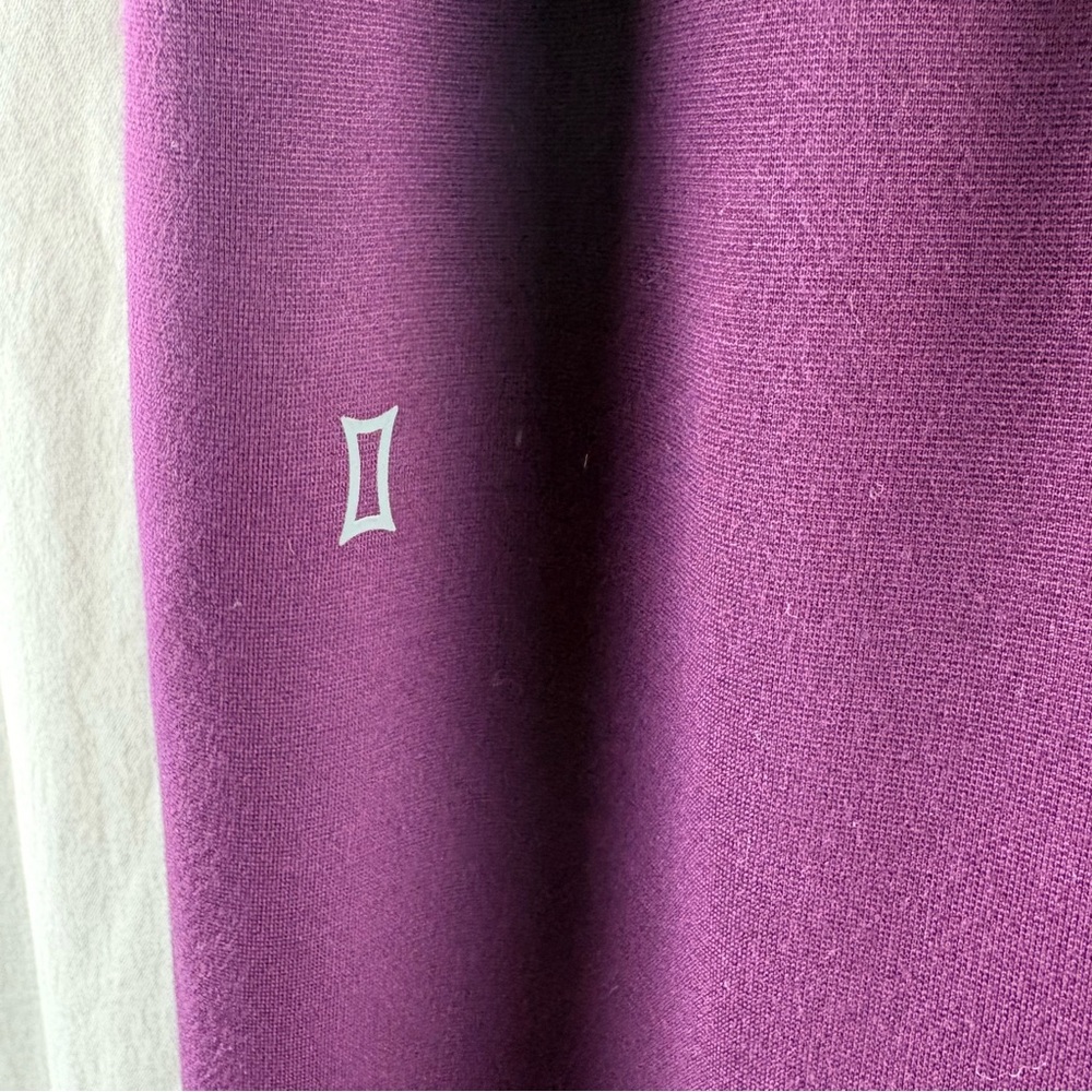 Serenity Double Knit Pencil Skirt in Mulberry(wine) Color 10 - Picture 7 of 9